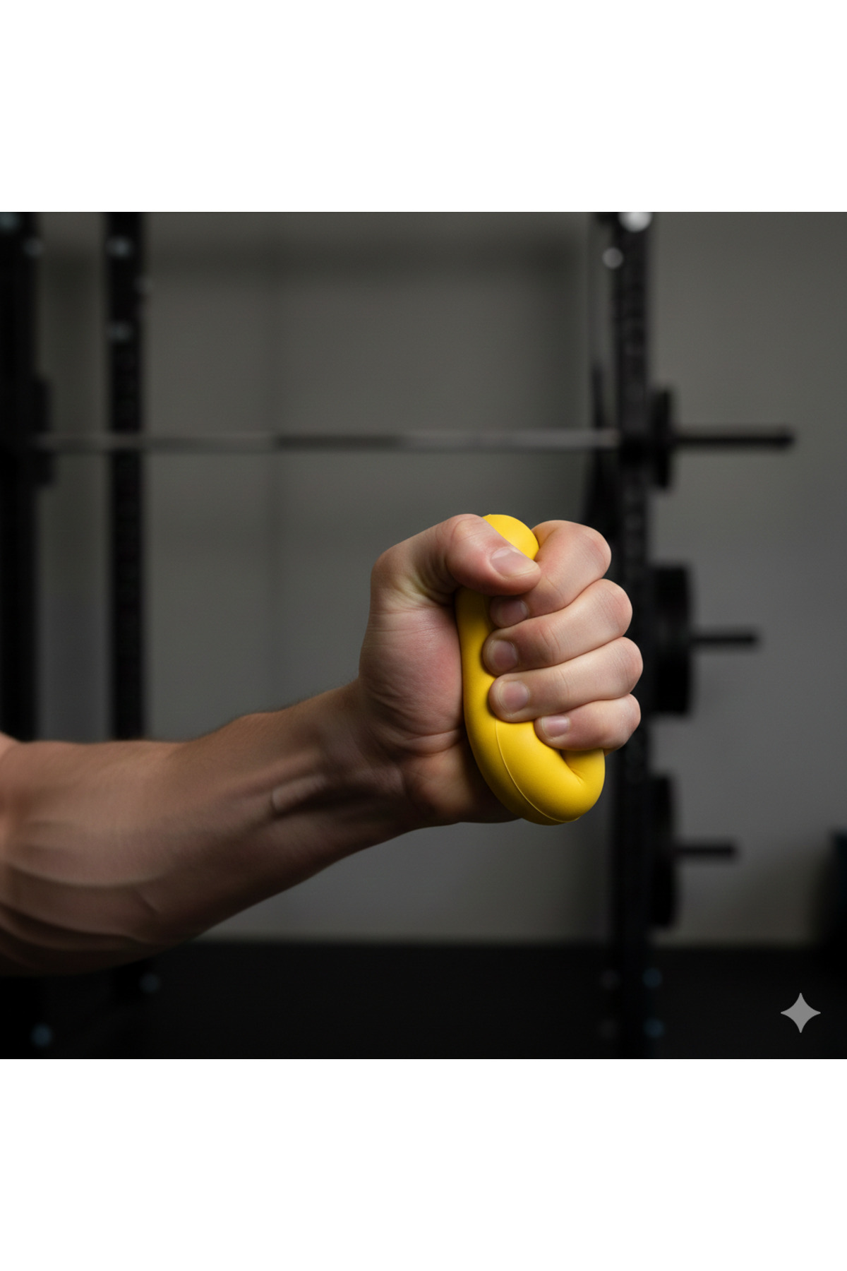 1 Adet Kauçuk El Sıksığı-Fizik Tedavi Aleti-Egzersiz-Spor-Fitness -El Güçlendirme-El Kuvveti