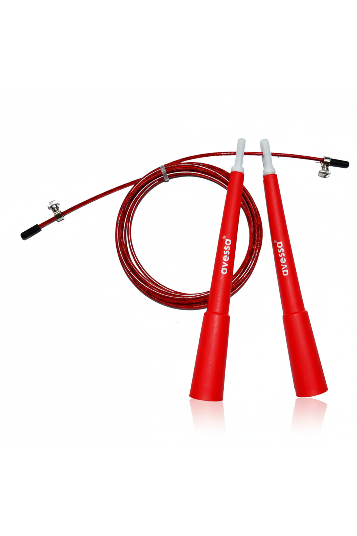 18cm Plastik Saplı Ayarlanabilir Atlama İpi - Fitness - Crossfit- Rope - Sağlık - Egzersiz - Spor