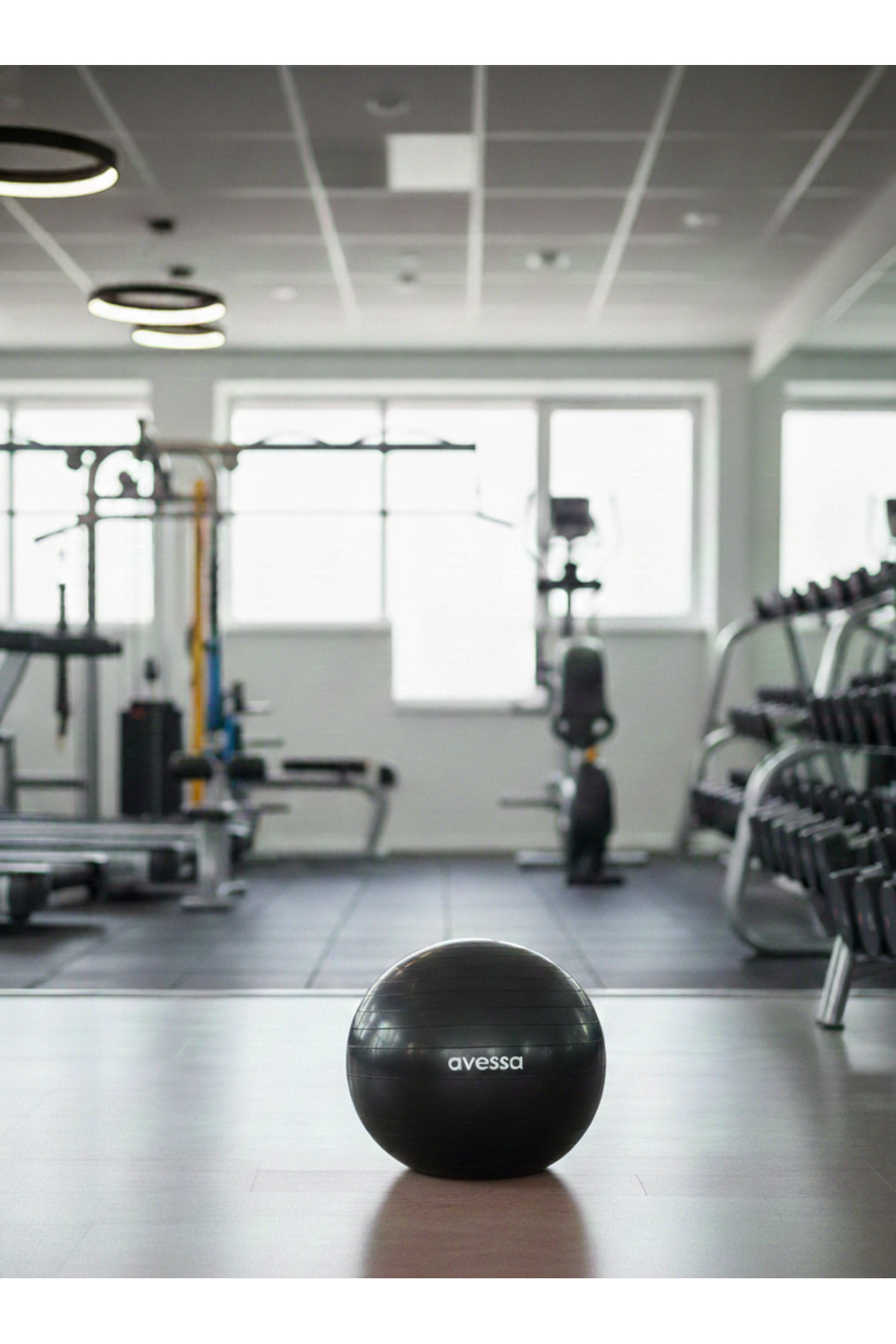 65CM Pilates Topu - Egzersiz - Yoga - Esneme - Boy Uzatma - Esneklik - Spor - Atletizm
