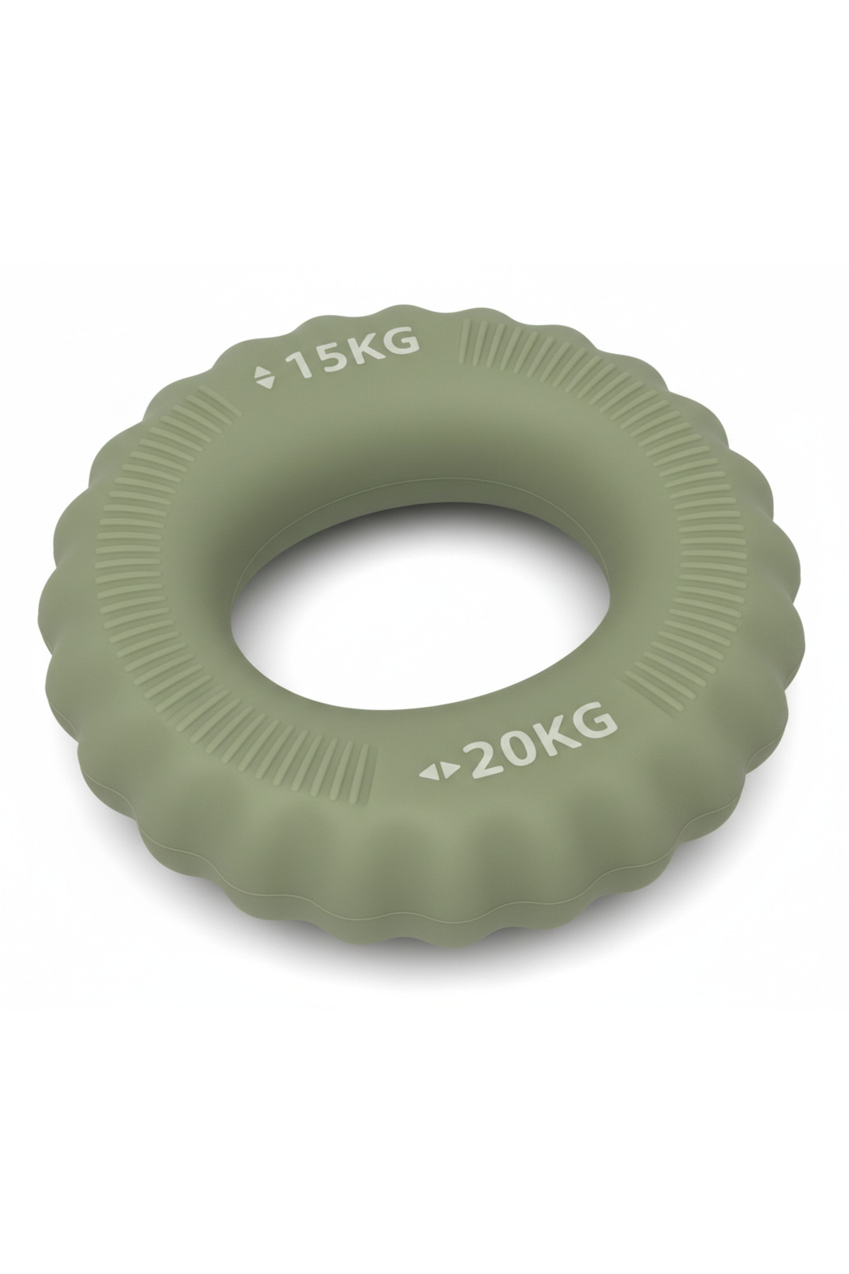 Yeşil 15-20 kg Silikon Sıksık-Spor-Egzersiz-Fizik Tedavi Aleti-El Geliştirme-Bilek Geliştirme-Güç
